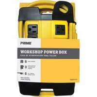 Workshop Power Box, 8 Outlet(s), 6', 15 Amps, 1875 W, 125 V Sidevic Inc.