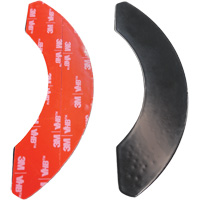 Plaquettes de montage &agrave; dos adh&eacute;sifs de balise de proximit&eacute; pour surfaces non m&eacute;talliques Safety Whip Sidevic Inc.