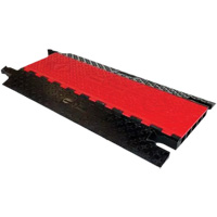 Cable Protector, 5 Channels, 36" L x 19.8" W x 2" H Sidevic Inc.