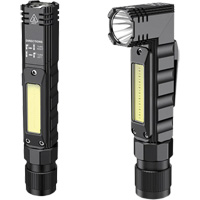 Multifunctional Work Light, LED, 500 Lumens, Rechargeable Batteries Sidevic Inc.