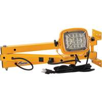 Lampe de quai, Bras 40", 50 W, Ampoule DEL, M&eacute;tal Sidevic Inc.