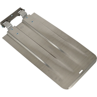 Rallonge pliantes de plaque frontale 24" pour diable en aluminium Sidevic Inc.