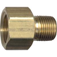 Adaptateur de tuyau, FPT x NPT, 1/4" x 1/8" dia., Laiton Sidevic Inc.