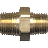 Mamelon de r&eacute;duction hexagonal, Laiton, 1/4" x 1/8", NPT x NPT Sidevic Inc.