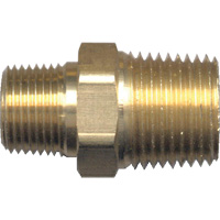 Mamelon de r&eacute;duction hexagonal, Laiton, 1/2" x 3/8", NPT x NPT Sidevic Inc.