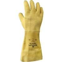 Gants pour usage g&eacute;n&eacute;ral 67NFW, 10/Grand, R&ecirc;vetement Latex de caoutchouc, Enveloppe en Coton Sidevic Inc.